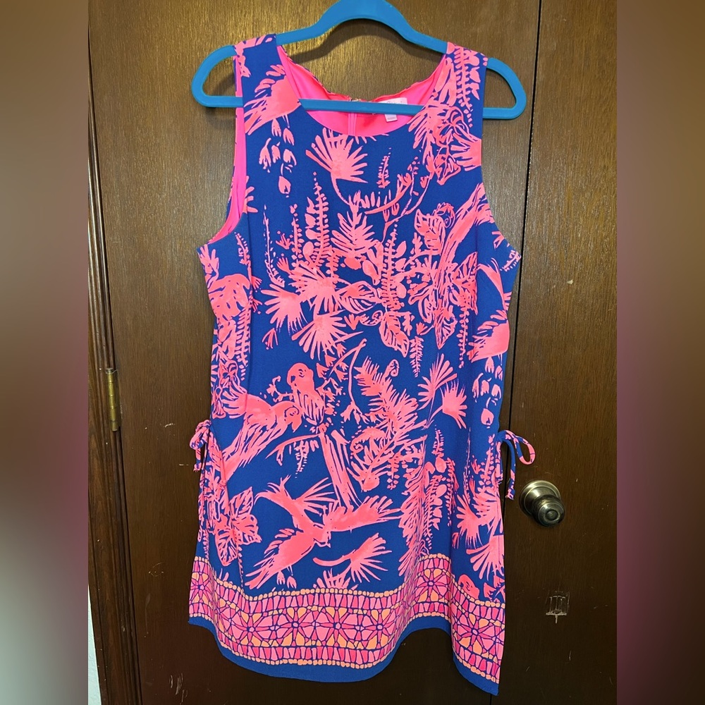 Lilly Pulitzer Donna Romper Night Caw
